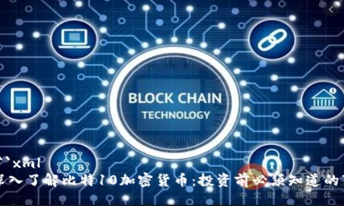 ```xml
深入了解比特10加密货币:投资前必须知道的事