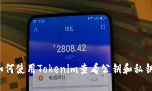 如何使用Tokenim查看公钥和私钥？