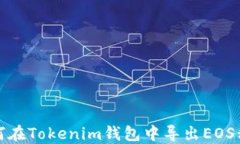 如何在Tokenim钱包中导出EOS私钥