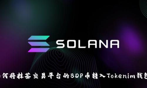 如何将抹茶交易平台的BDP币转入Tokenim钱包？